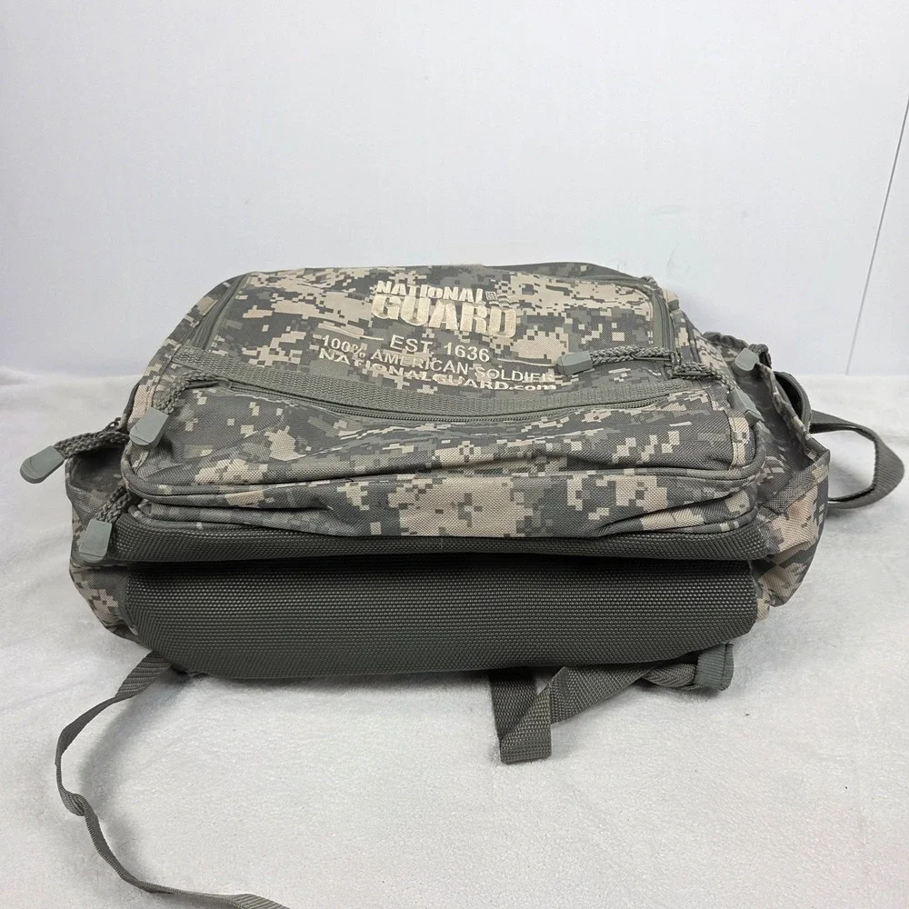 U.S. Army National Guard Backpack Laptop Digital Camo American Soldier Bag